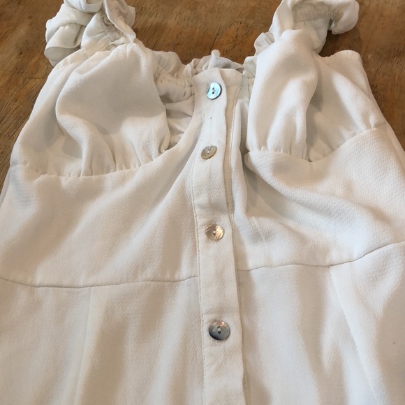 Princess Polly cream summer mini dress - Picture 7 of 10